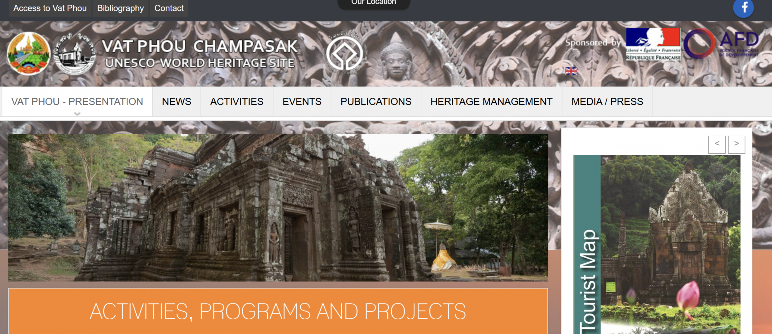 Vat Phou Official website